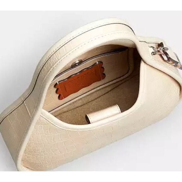 Ergo Bag In Croc Embossed Coachtopia Leather MSRP $275 - Picture 4 of 7